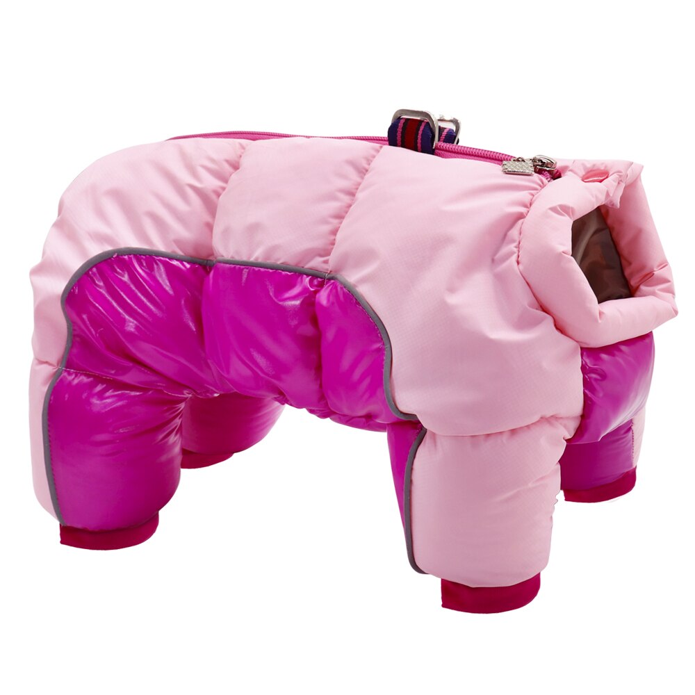 Super Warm Waterproof Dog Jacket | Reflective Winter Coat for Small to Medium Dogs | Thick and Safe for Cold Weather