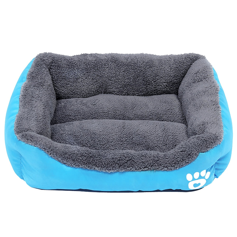 Soft Fleece Warm Dog Bed | Waterproof Bottom Pet Sofa for Small, Medium & Large Dogs and Cats | Comfortable & Multifunctional Design