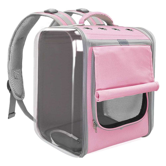 Breathable Pet Carrier Backpack for Small Dogs & Cats | Outdoor Travel Shoulder Bag, Portable & Comfortable