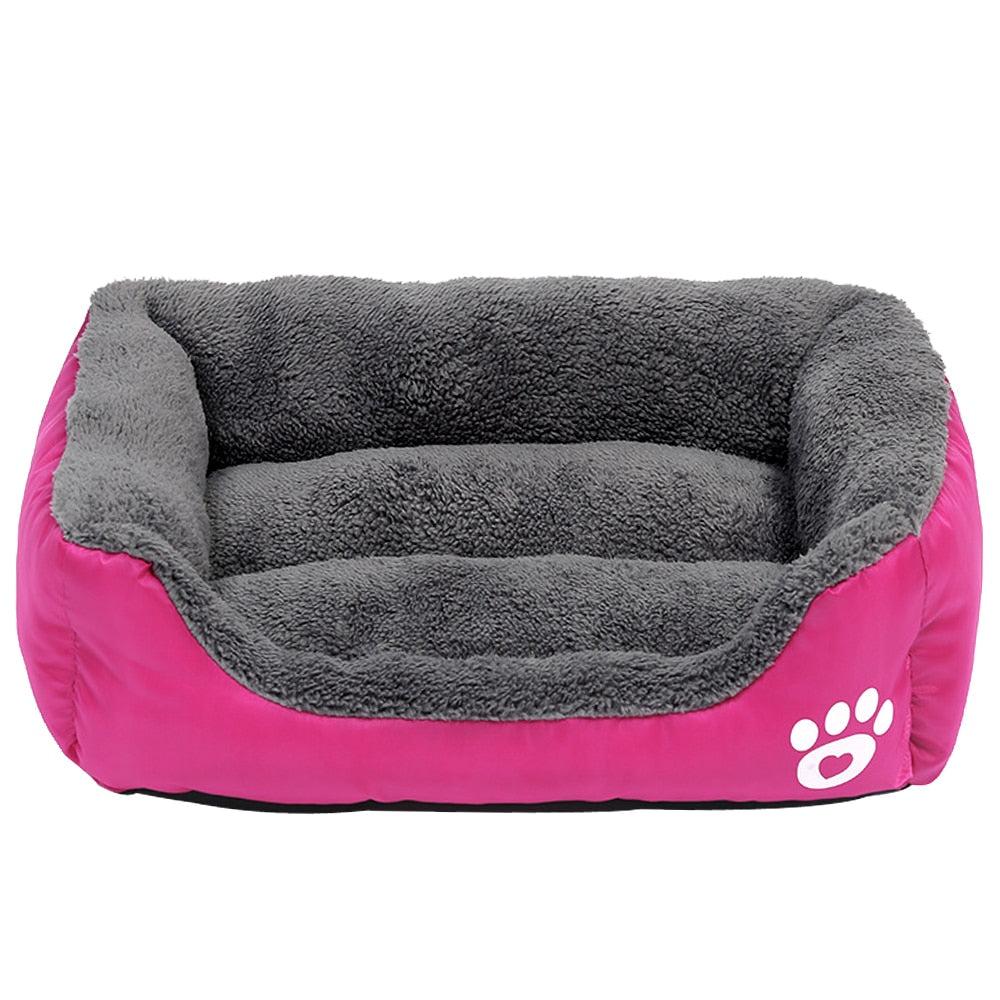 Soft Fleece Warm Dog Bed | Waterproof Bottom Pet Sofa for Small, Medium & Large Dogs and Cats | Comfortable & Multifunctional Design