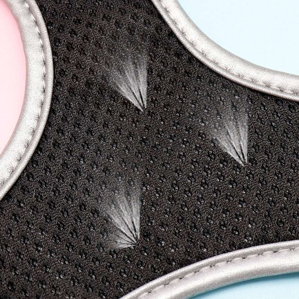 Breathable Reflective Printed Harness | For Small Medium Dogs Cats | Walking Vest for Puppies and Dogs