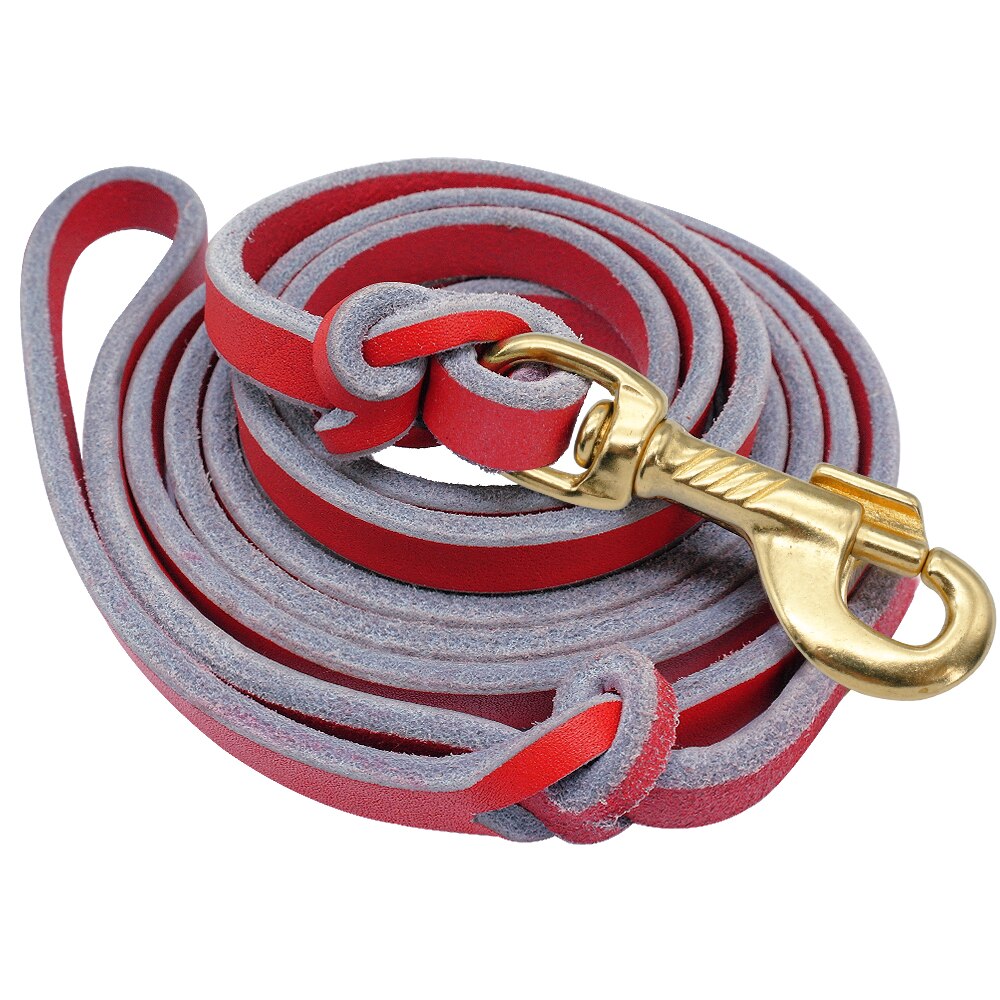Leather Dog Leash | Long-Lasting Training Lead for Medium to Large Dogs | 1.5m/2.5m Lengths