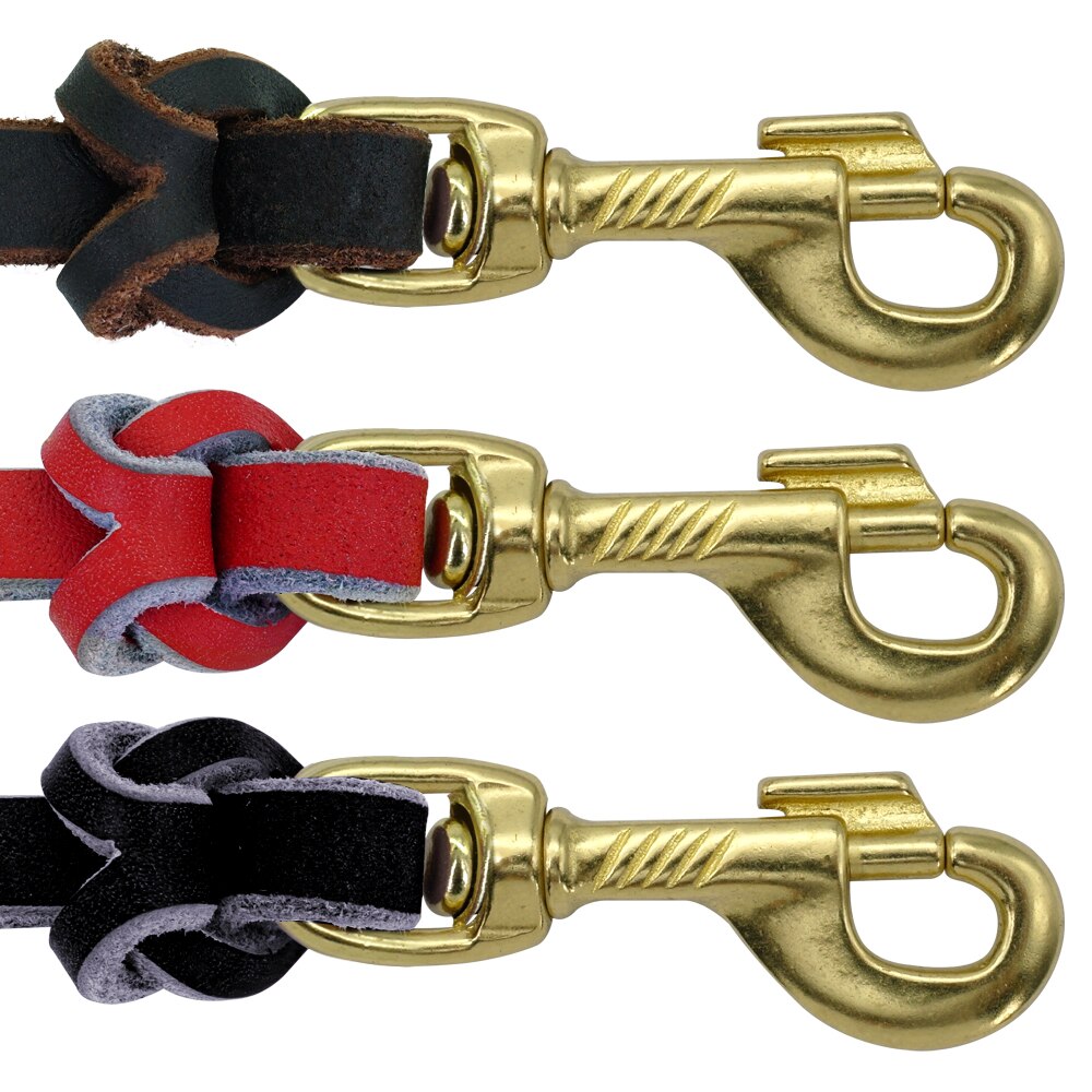 Leather Dog Leash | Long-Lasting Training Lead for Medium to Large Dogs | 1.5m/2.5m Lengths