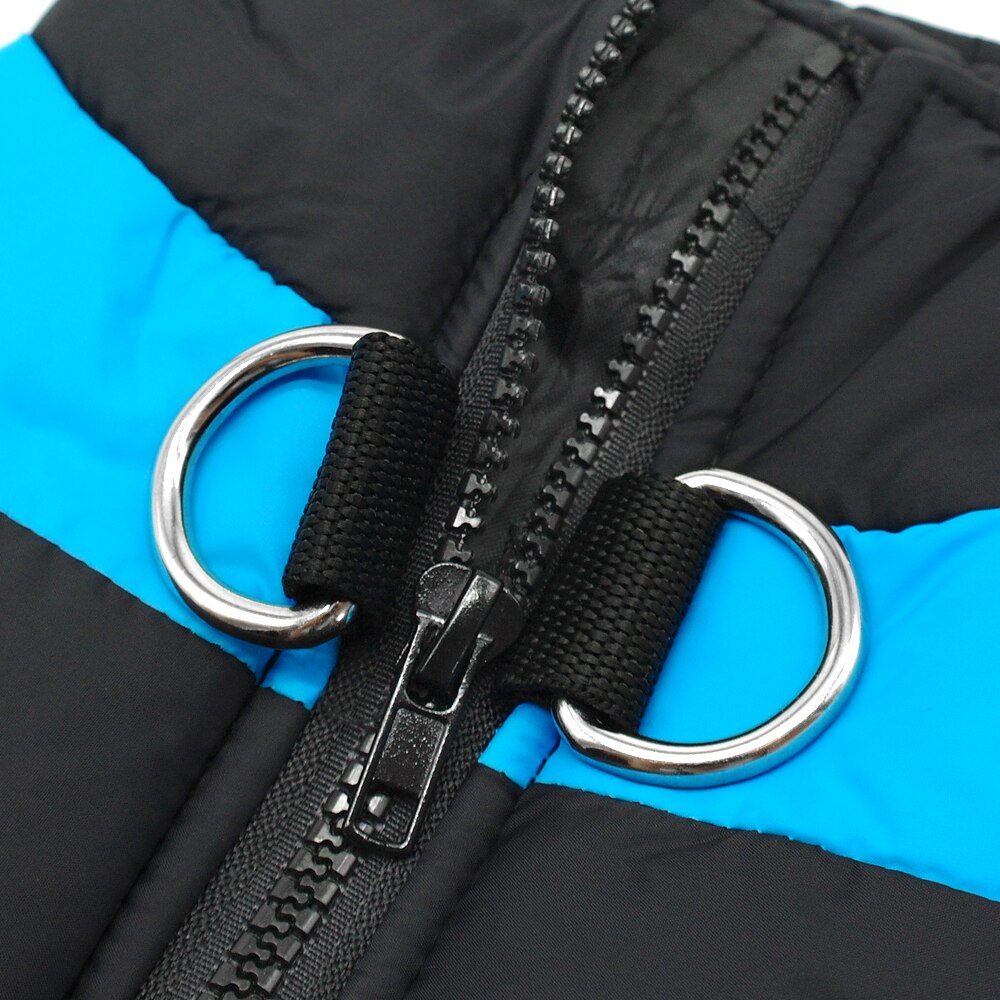 Large Dog Clothes For Winter | Waterproof Quilted Dog Jacket for Medium to Extra Large Dogs with Easy Zipper Design