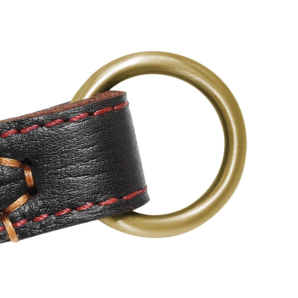Handmade Genuine Leather Dog Collar | Durable Adjustable P Choke Pet Training Collar for Medium to Large Dogs (M-XL)
