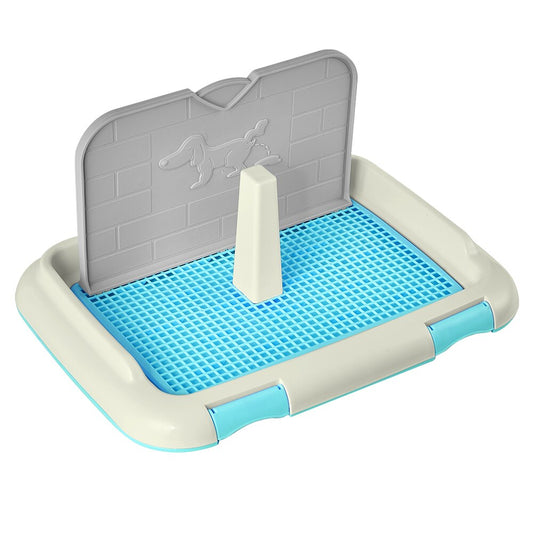 Indoor Puppy Training Toilet Tray | Non-Slip Potty Tray for Small Dogs and Cats | Pee Pad Holder
