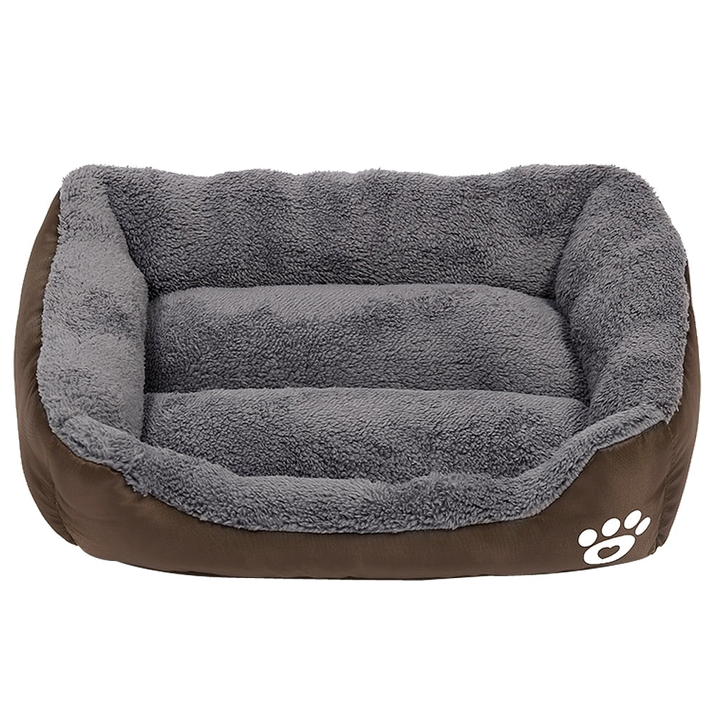 Soft Fleece Warm Dog Bed | Waterproof Bottom Pet Sofa for Small, Medium & Large Dogs and Cats | Comfortable & Multifunctional Design