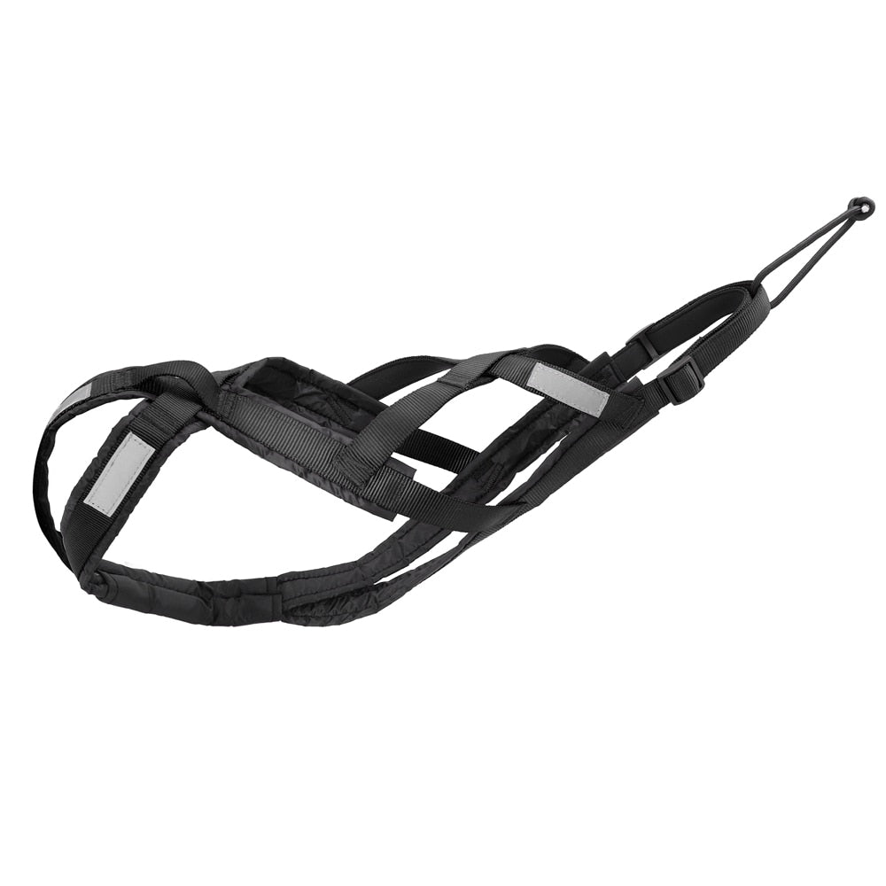 Dog Sled Harness for Large Dogs | Heavy-Duty Weight Pulling X Back Harness for Sledding, Canicross, and Skijoring