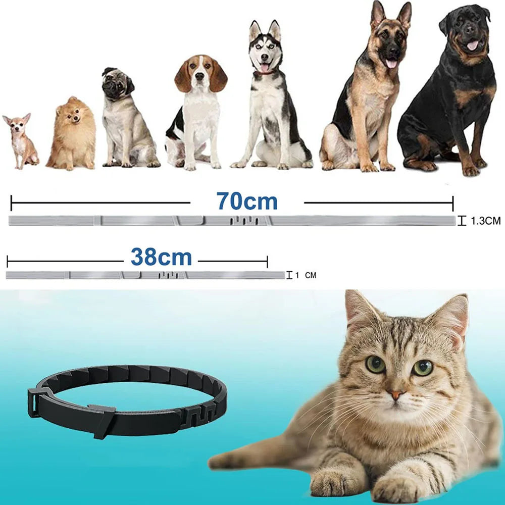 Pet Calming Collar for Cats | Effective Stress Relief and Anxiety Reduction with Pheromones | 60-Day Lasting Breakaway Collar for Cats and Small Dogs