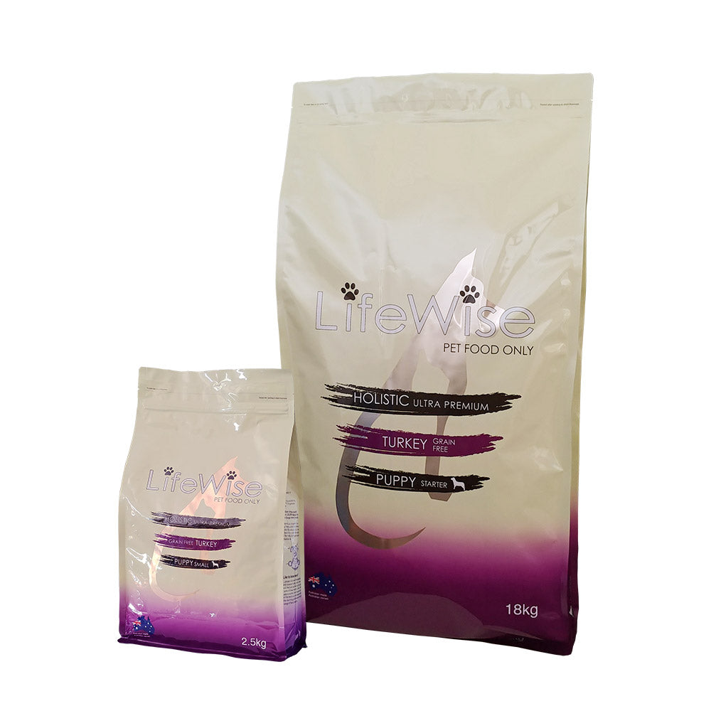 LifeWise Puppy Stage 1 Turkey Mini Starter Dog Food