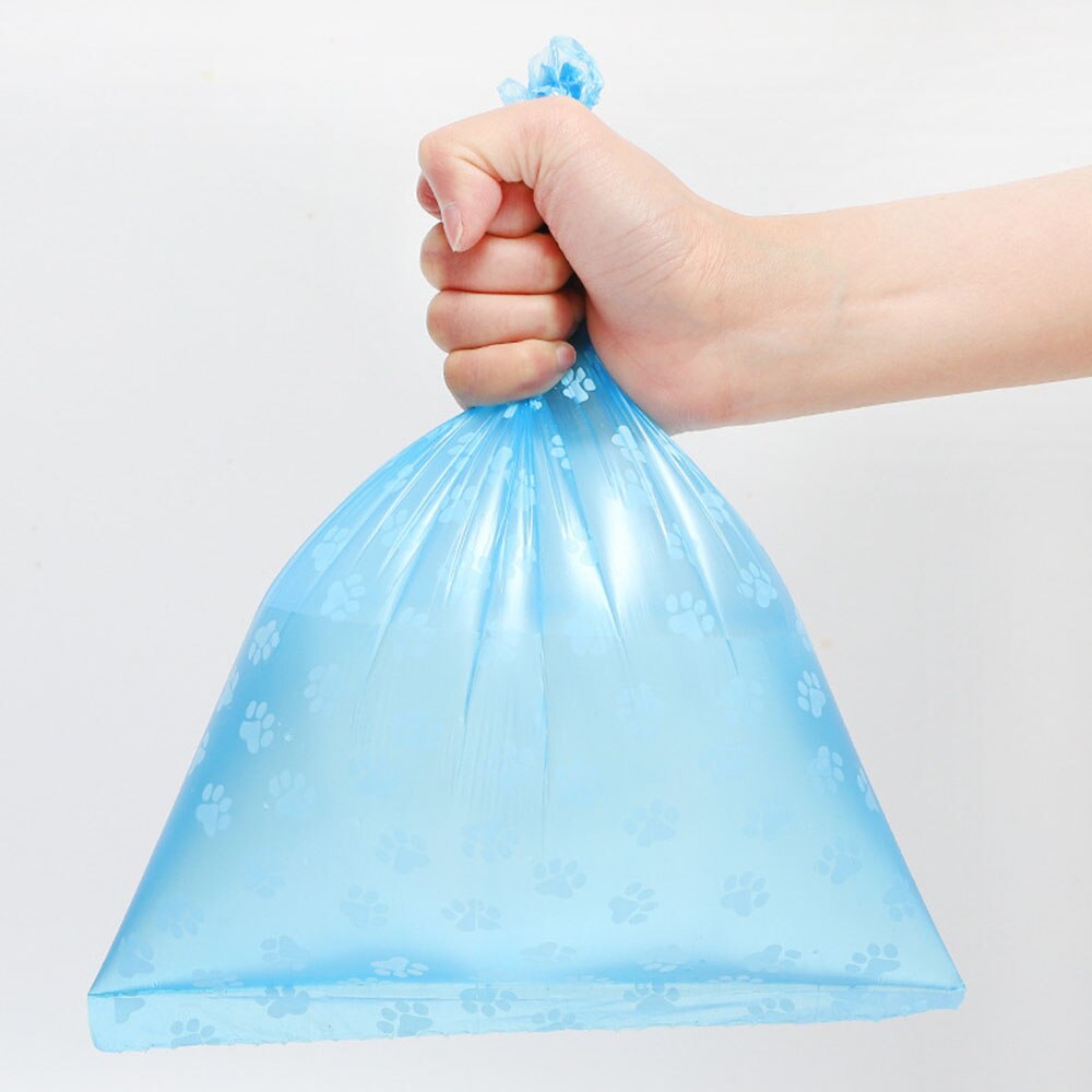 10 Roll Pet Dog Poop Bags with Dispenser | Liquid Proof, Garbage Scooper Bags for Dogs & Cats | Outdoor Cleaning Supplies