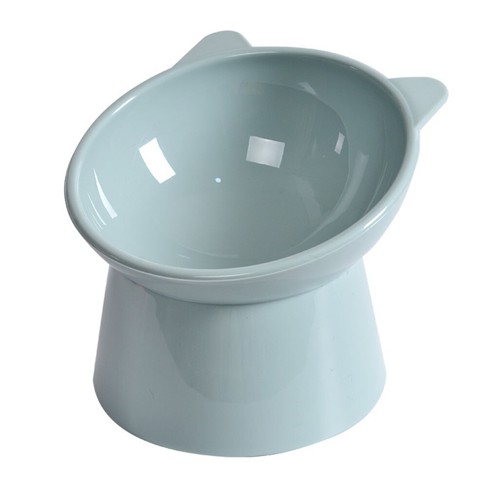 45-Degree Raised Pet Bowl | Anti-Overturning High Foot Feeder for Cats & Small Dogs