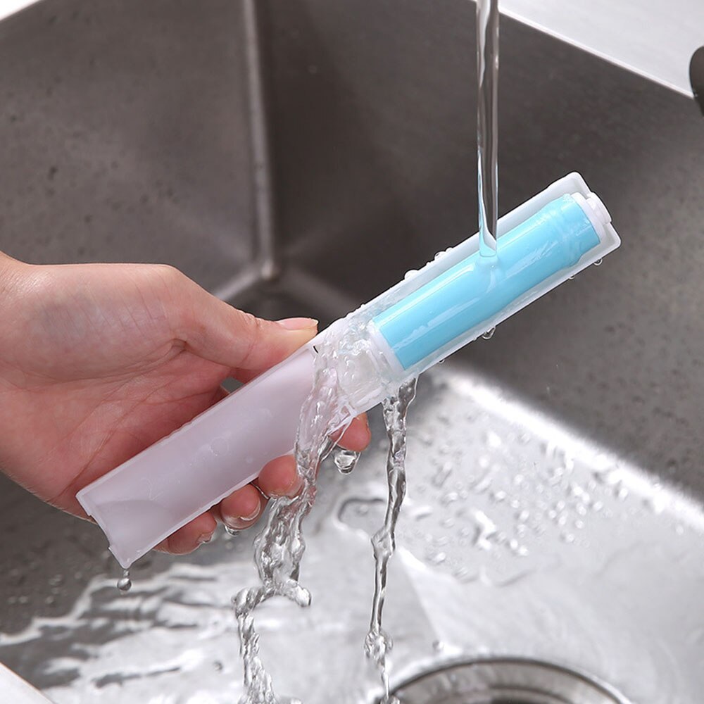 Portable Washable Lint Roller | Reusable Pet Hair Remover for Clothes, Sofa & Car Seats