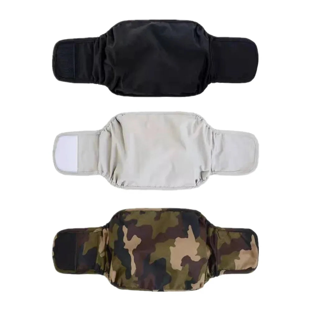 Male Dog Belly Bands | Washable Reusable Dog Diapers with High Absorbency for Male Dogs