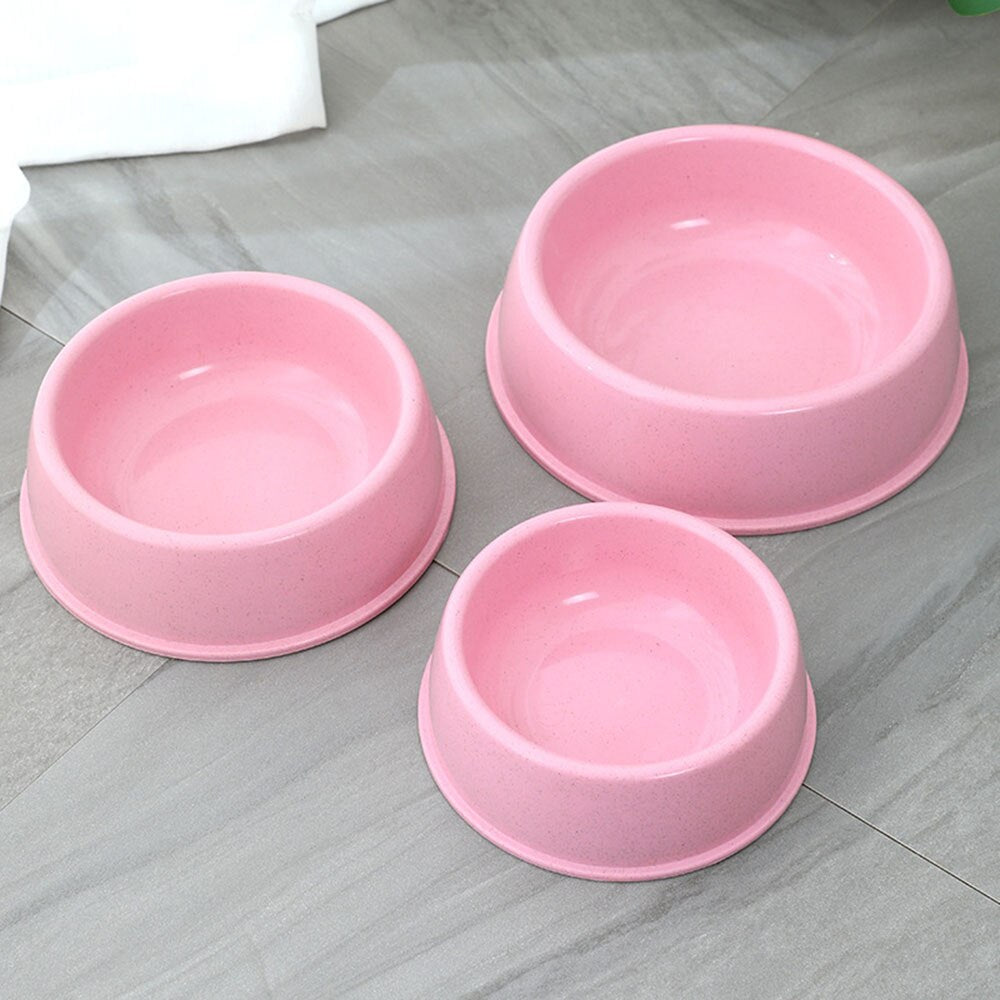 Eco-friendly Wheat Stalk Pet Bowls | Durable and Thickened Feeding Bowl for Cats & Dogs
