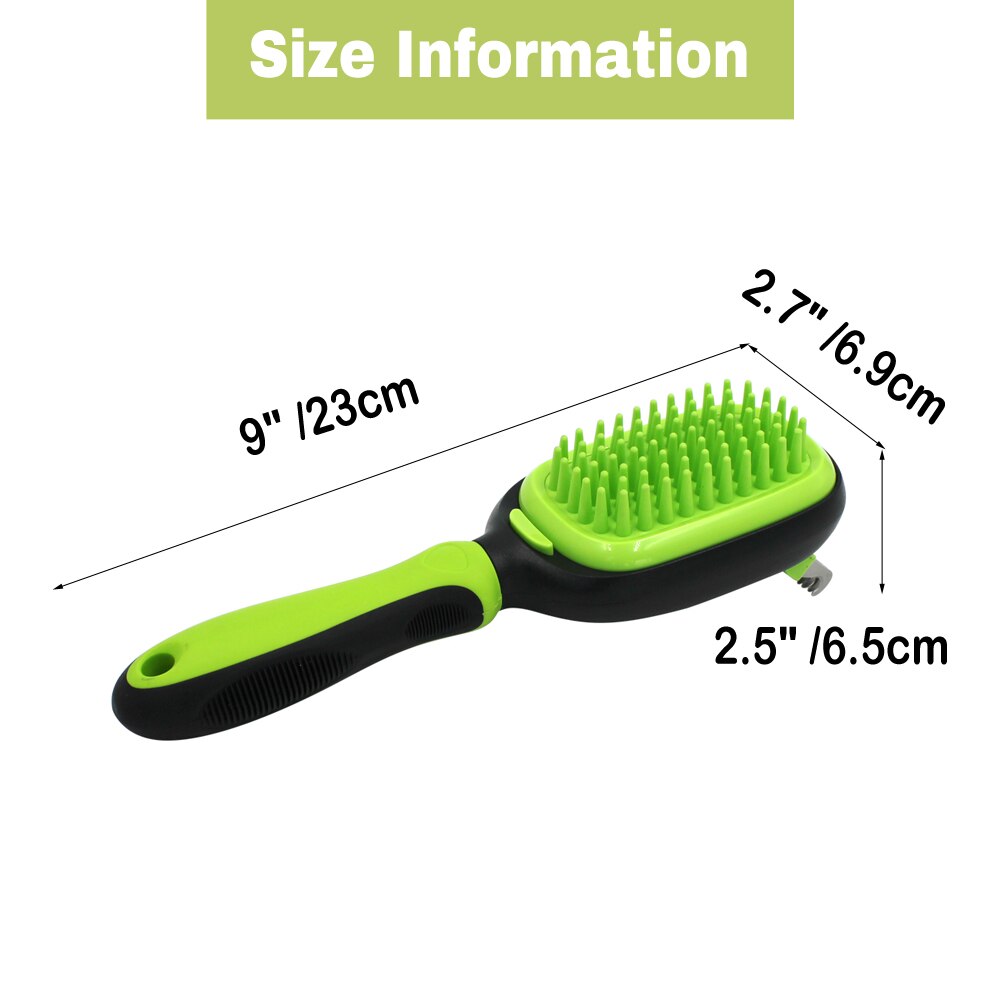 5-in-1 Pet Grooming Set | Multi-Functional Brush & Comb for Dogs & Cats | Hair Removal, Detangling, Massage & Daily Grooming