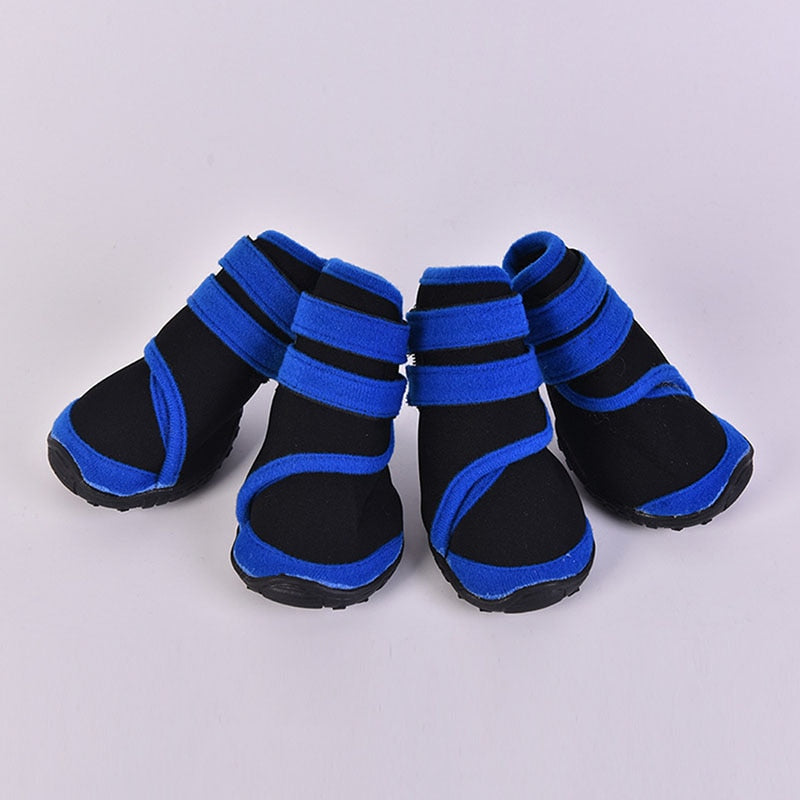 Pet Dog Waterproof Anti-Slip Winter Snow Boots | Durable Outdoor Footwear for Large Dogs in Multiple Colours