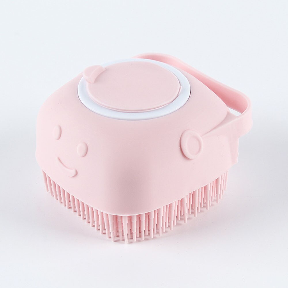 Super Soft Silicone Pet Bath Brush | Multipurpose Shampoo Massager for Grooming, Shedding, and Bathing