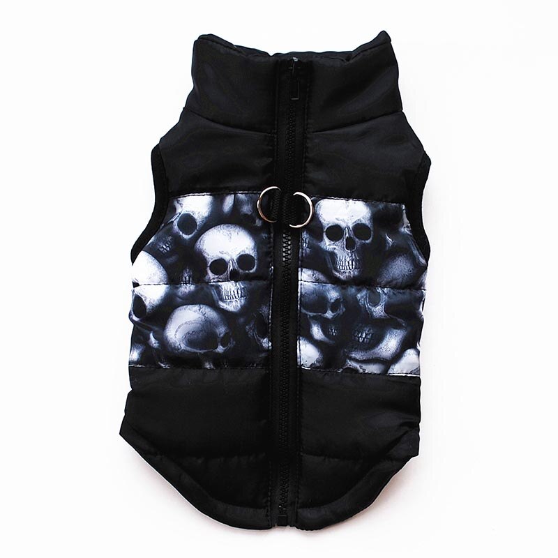 Winter Warm Dog Clothes | Windproof Puppy Pet Clothing Cotton Vest Coat for Small Dogs