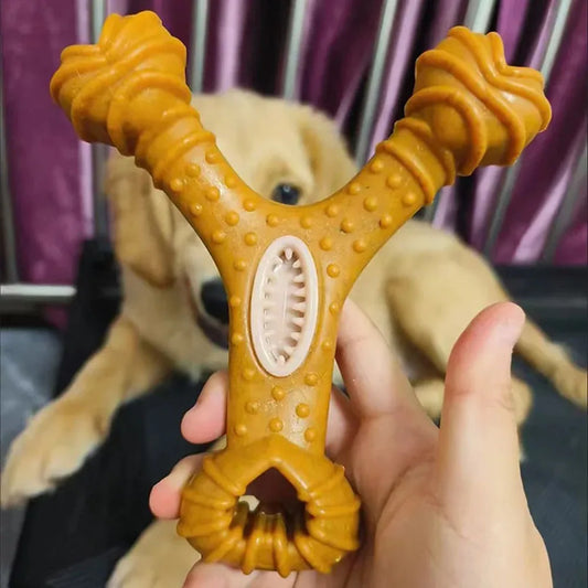 Interactive Dog Chew Toy for Teeth Cleaning