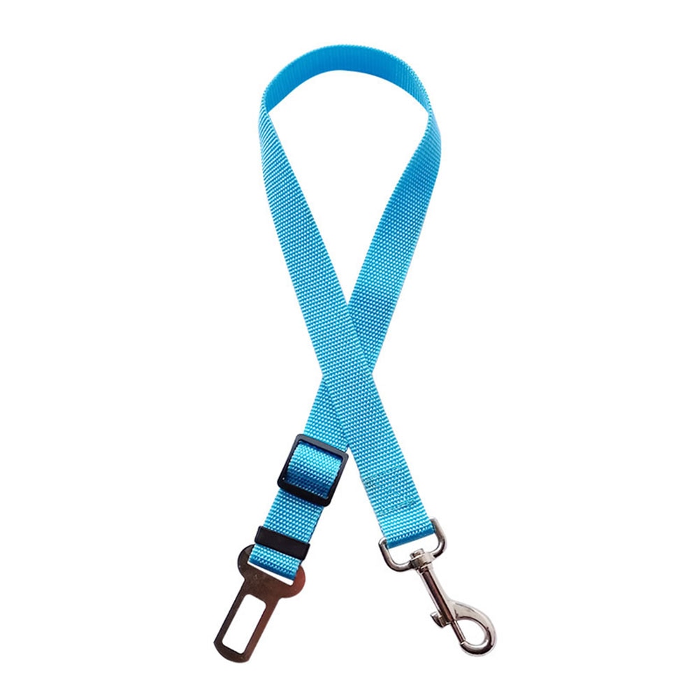 Adjustable Pet Car Seat Belt Lead | Secure Travel Clip for Dogs and Cats in Multiple Colours