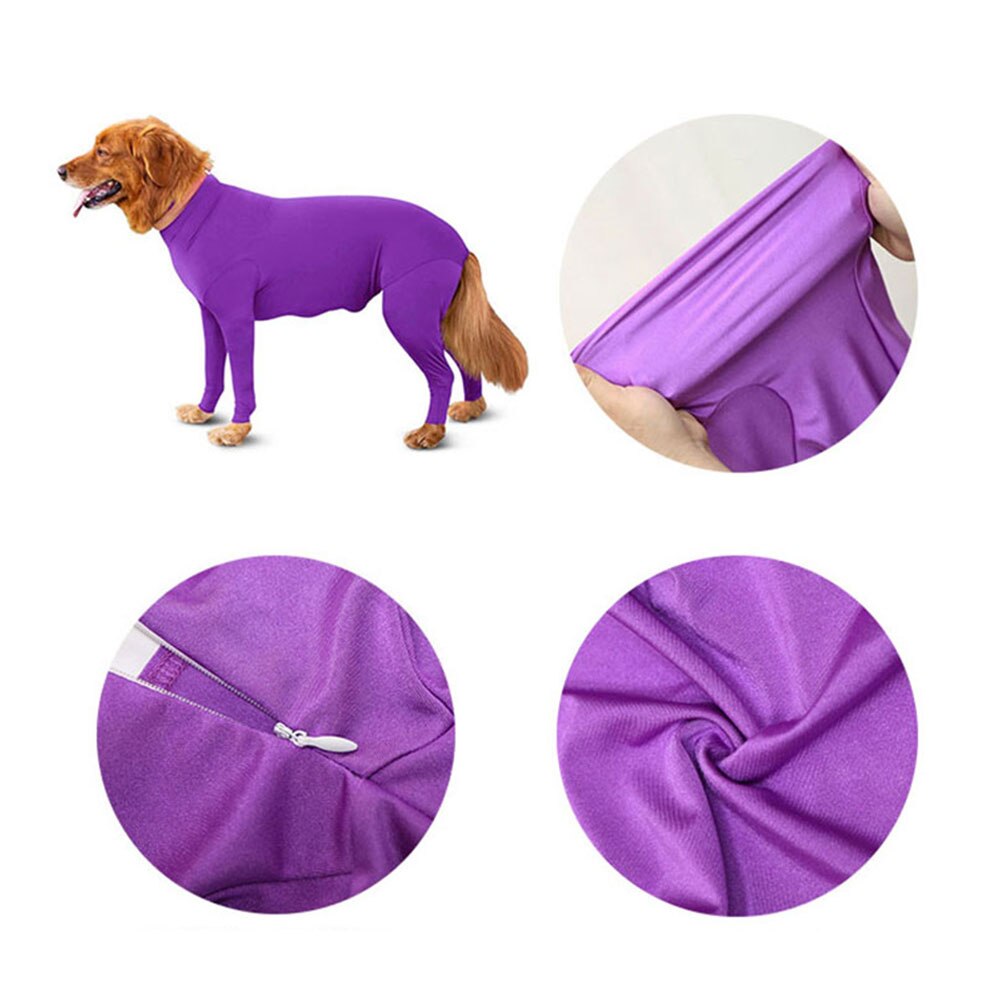 Shedding & Recovery Dog Onesie | Anxiety Calming & Surgical Recovery Suit for Large Dogs
