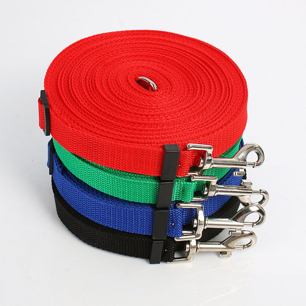 Durable Long Dog Training Leash | Multiple Length Options for Obedience, Recall, and Agility