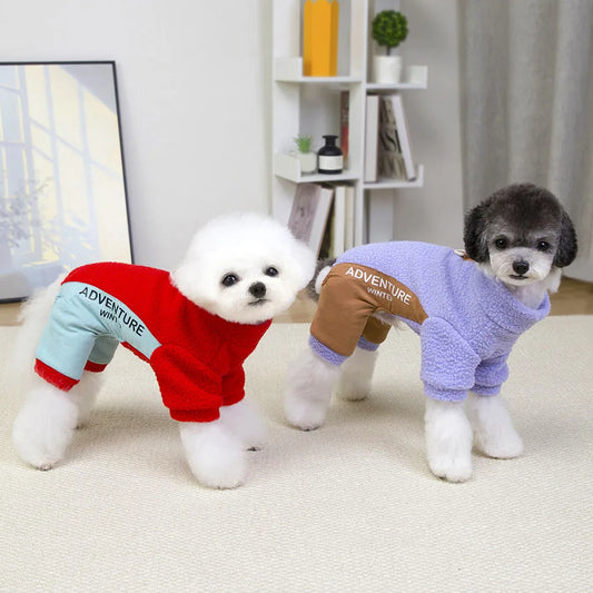 Winter Jumpsuit for Small Dogs
