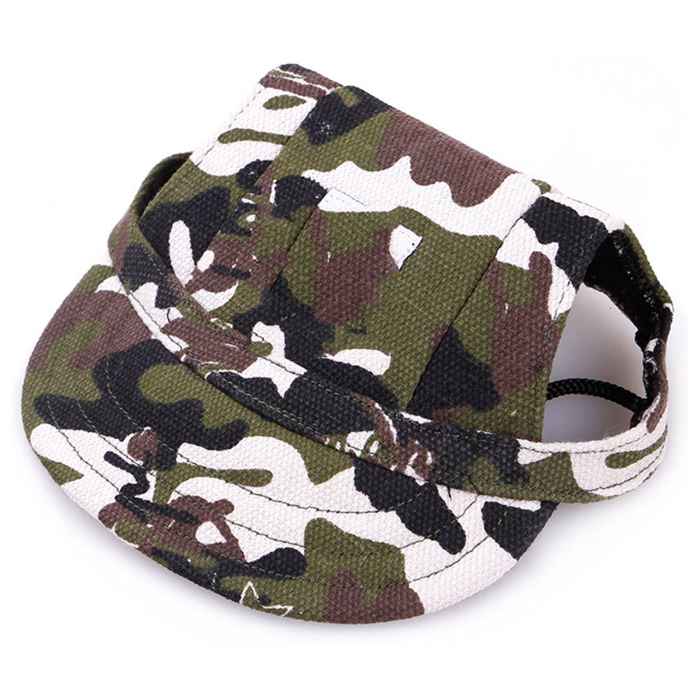 Adjustable Sporty Dog Baseball Cap | Fun Outdoor Headwear with Ear Holes for Pets in Vibrant Colours