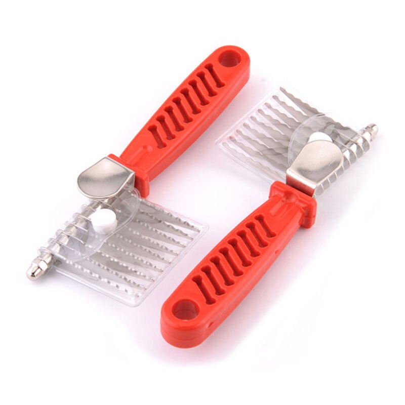 Stainless Steel Dog Comb Pet Grooming Tool | Removes Dead, Matted, and Knotted Hair with Ease for Dogs and Cats