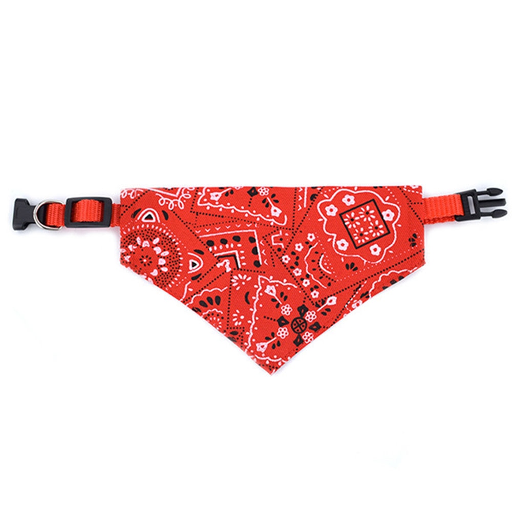 Adjustable Dog Bandana Collar Scarf | Versatile Pet Handkerchief Bib for Small to Large Dogs & Cats, Dress-Up Accessories