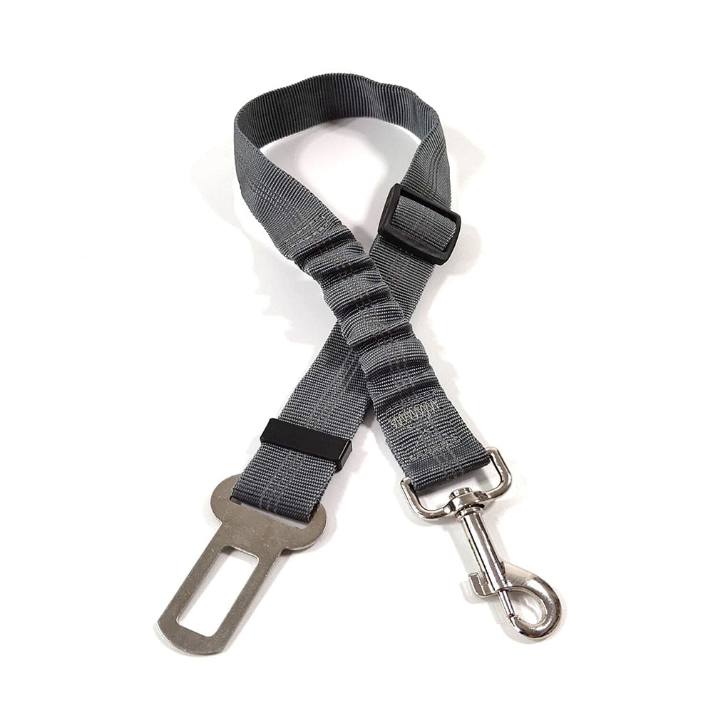 Adjustable Dog Car Seat Belt | Reflective Bungee and Non-Bungee Options for Pet Safety