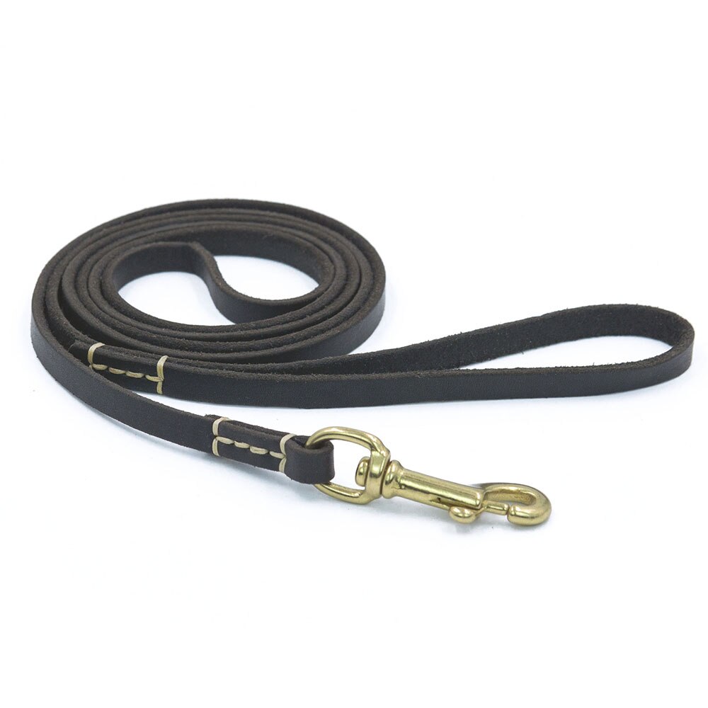 Handmade Genuine Leather Pet Leash | Lightweight Dog & Cat Leash in Multiple Colours Available