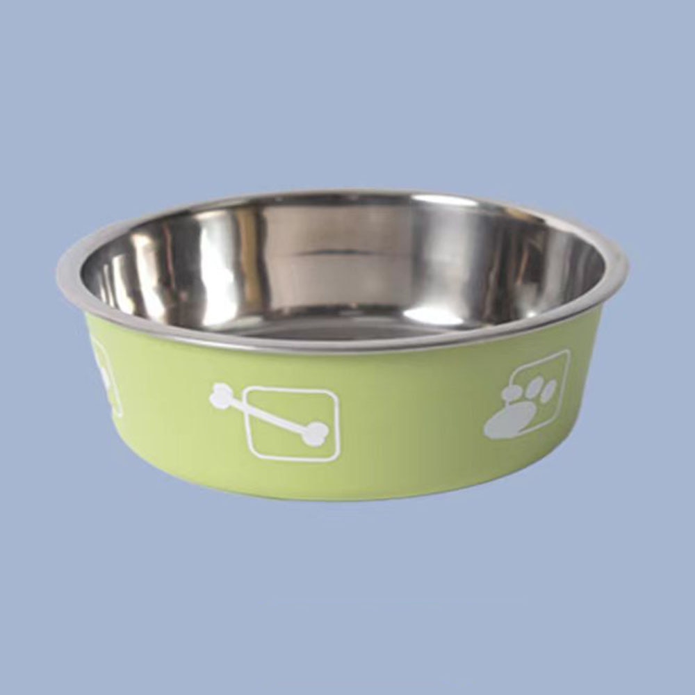 Stainless Steel Non-Slip Dog Bowl | Durable Pet Food & Water Bowl for Small, Medium, and Large Dogs
