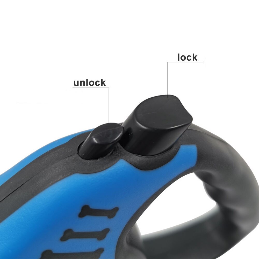Retractable Dog Leash | Automatic Nylon Extension for Easy Walking & Running, Available in Multiple Colours