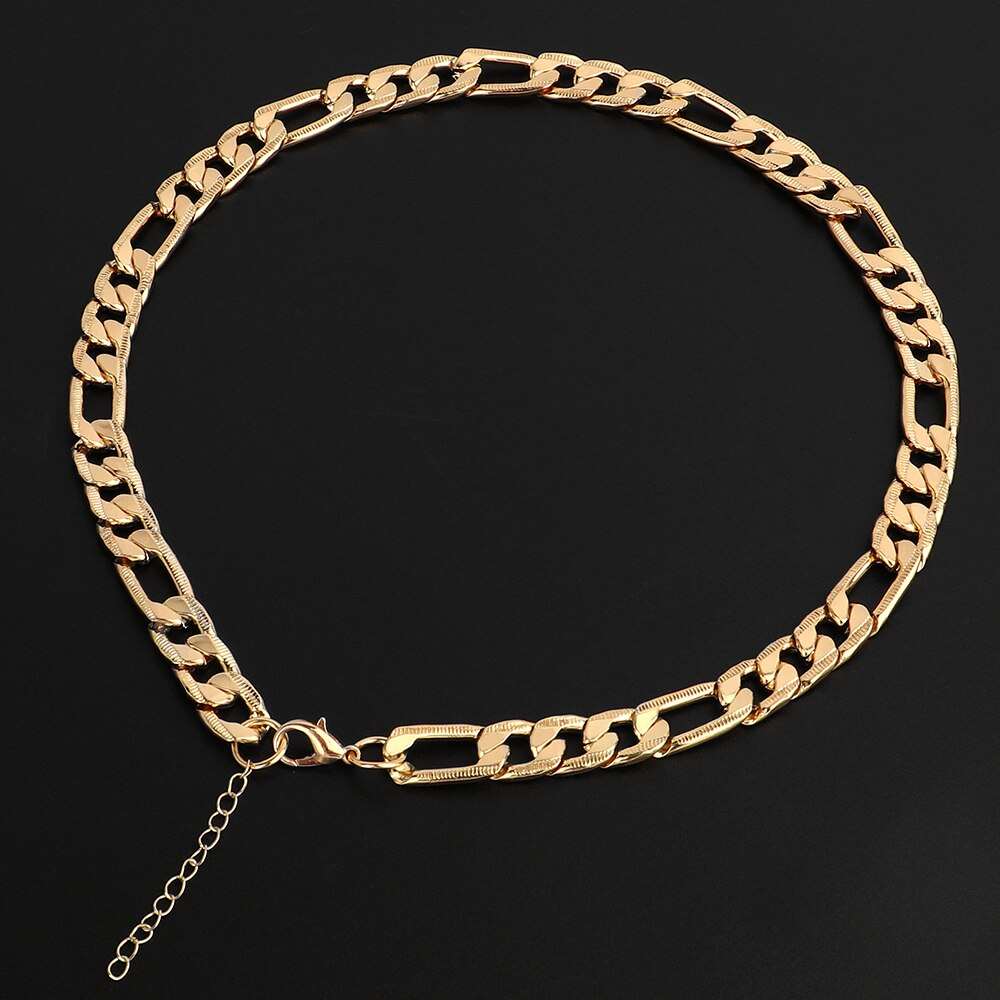 Adjustable Metal Pet Chain Collar for Small Dogs and Cats | Gold Colour Training Slip Collar Necklace