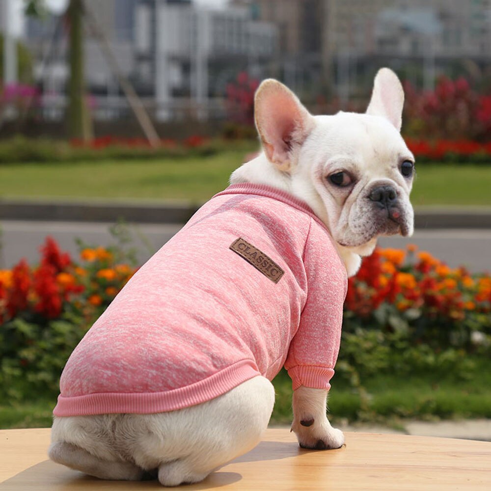 Soft Knit Dog Sweater Winter Pet Clothing | Warm Knitwear for Small Dogs & Cats, Available in Multiple Colours