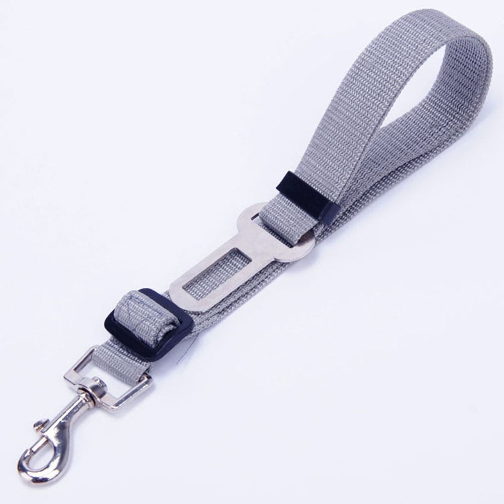 Adjustable Pet Car Seat Belt Lead | Secure Travel Clip for Dogs and Cats in Multiple Colours
