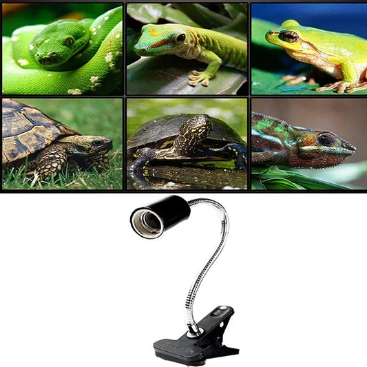 Adjustable Clip-On UVA/UVB Reptile Heat Lamp