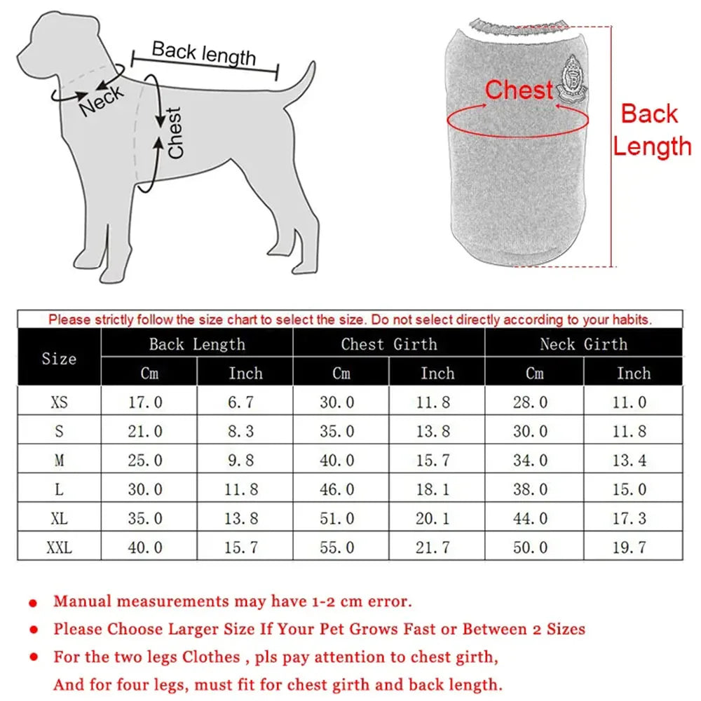 Cosy Dog & Cat Sweater Hoodie Pullover | Warm Knitwear for Small Pets - Autumn & Winter Outfit