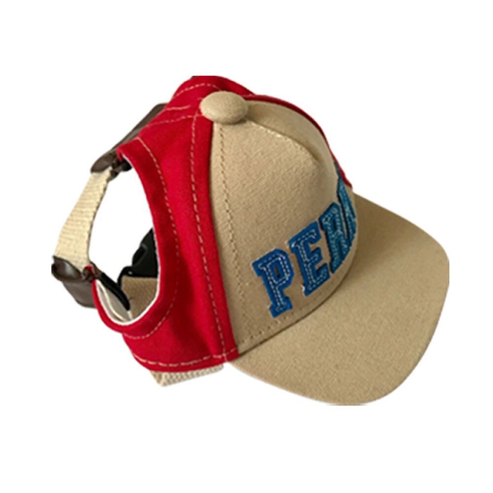 Pet Peaked Cap Dog Canvas Hat | Stylish Outdoor Summer Cap for Small Dogs