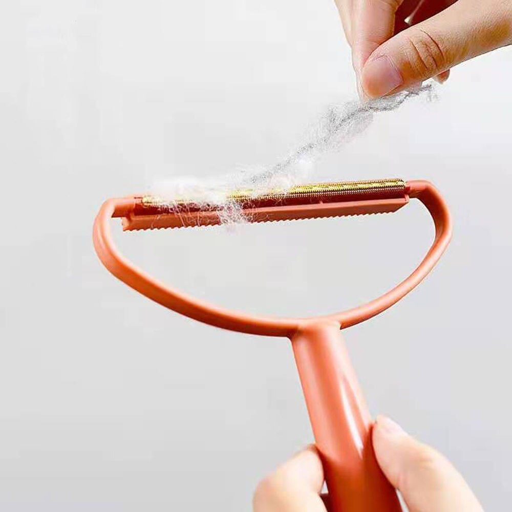 Portable Lint Fur Remover Brush | Quick Scraping Design for Fabric, Furniture, and Pet Hair Removal
