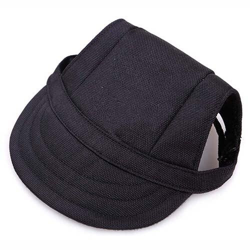 Adjustable Sporty Dog Baseball Cap | Fun Outdoor Headwear with Ear Holes for Pets in Vibrant Colours