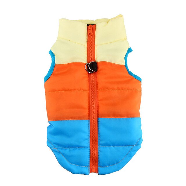 Winter Warm Dog Clothes | Windproof Puppy Pet Clothing Cotton Vest Coat for Small Dogs
