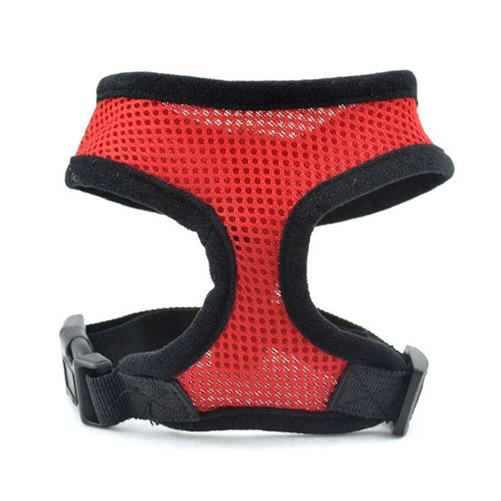 Breathable Nylon Dog Harness | Adjustable Vest for Small, Medium & Large Pets | Comfortable Mesh Walk-Out Collar with Chest Strap Leash