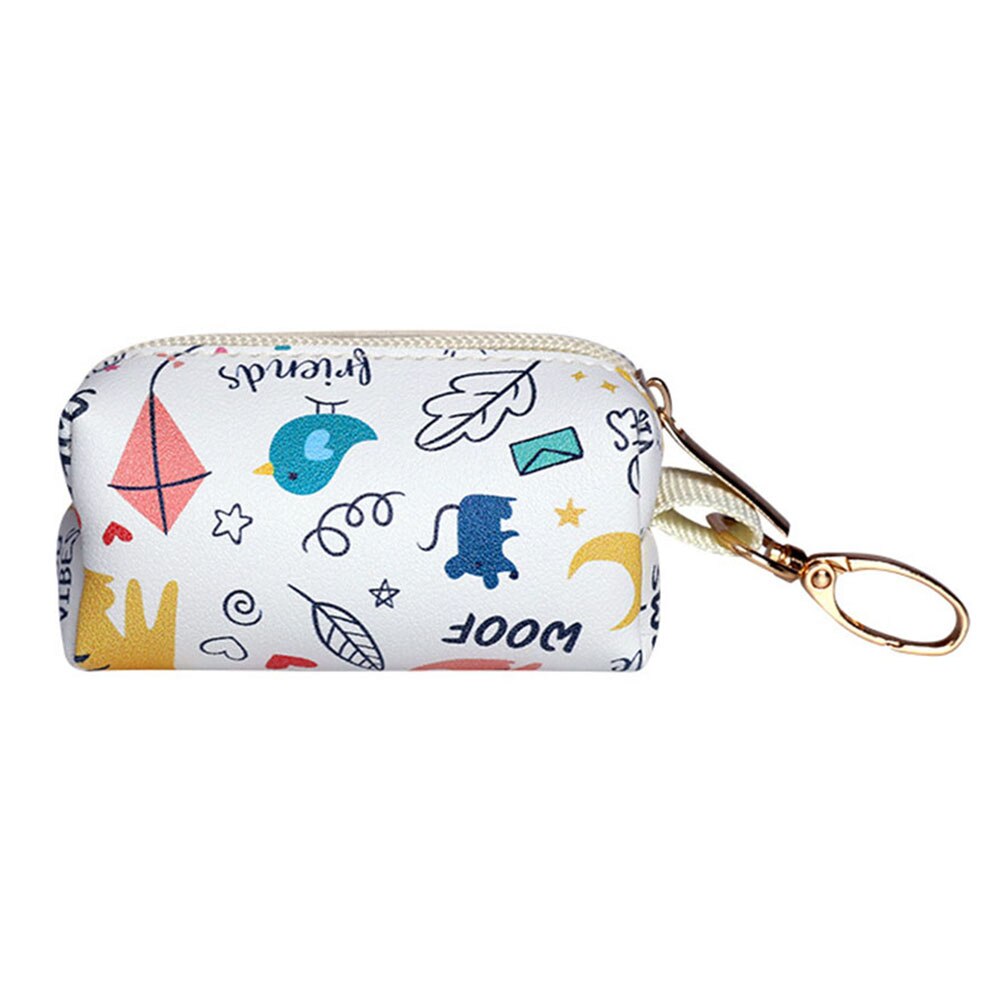 Pet Dog Poop Bag Dispenser | Travel-Friendly, Leash Attachment, Adjustable Waste Bag Holder for Easy Pet Cleanup