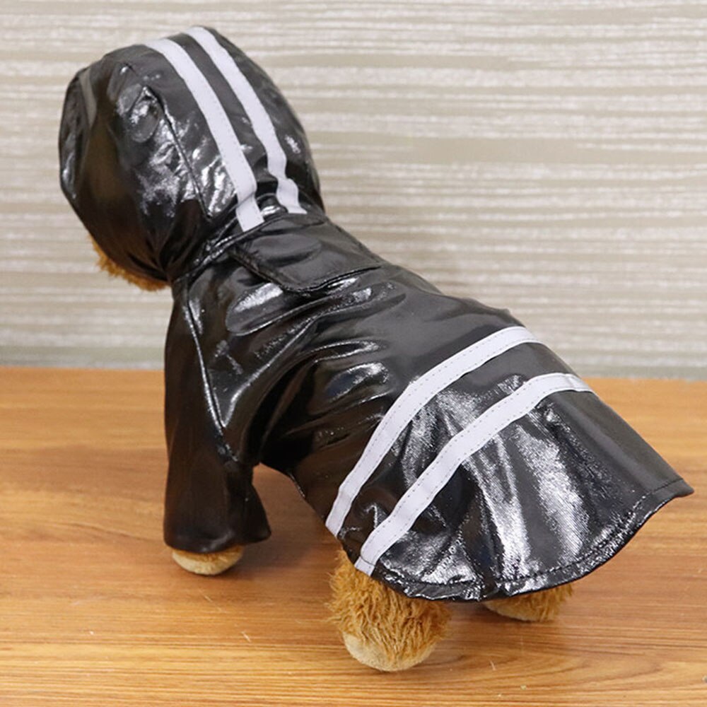 Waterproof Reflective Dog Raincoat | Outdoor Rain Jacket for Small Dogs and Cats in Multiple Colours