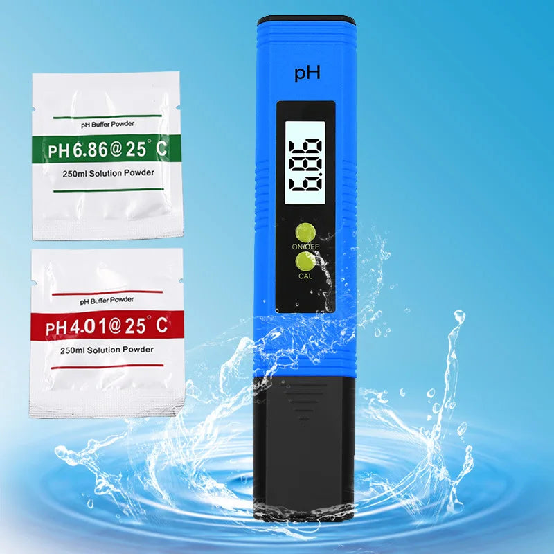 High Precision pH Meter 0.01 | Digital Water Quality Tester for Aquariums, Pools & Hydroponics
