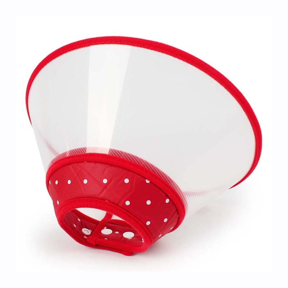 Adjustable Soft Elizabethan E-Collar | Breathable Pet Recovery Cone for Dogs & Cats After Surgery