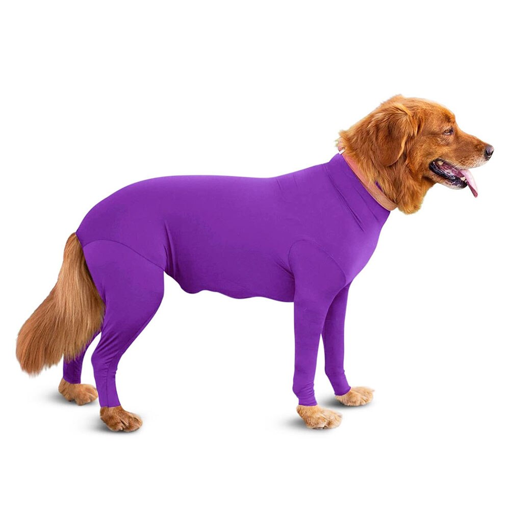 Shedding & Recovery Dog Onesie | Anxiety Calming & Surgical Recovery Suit for Large Dogs